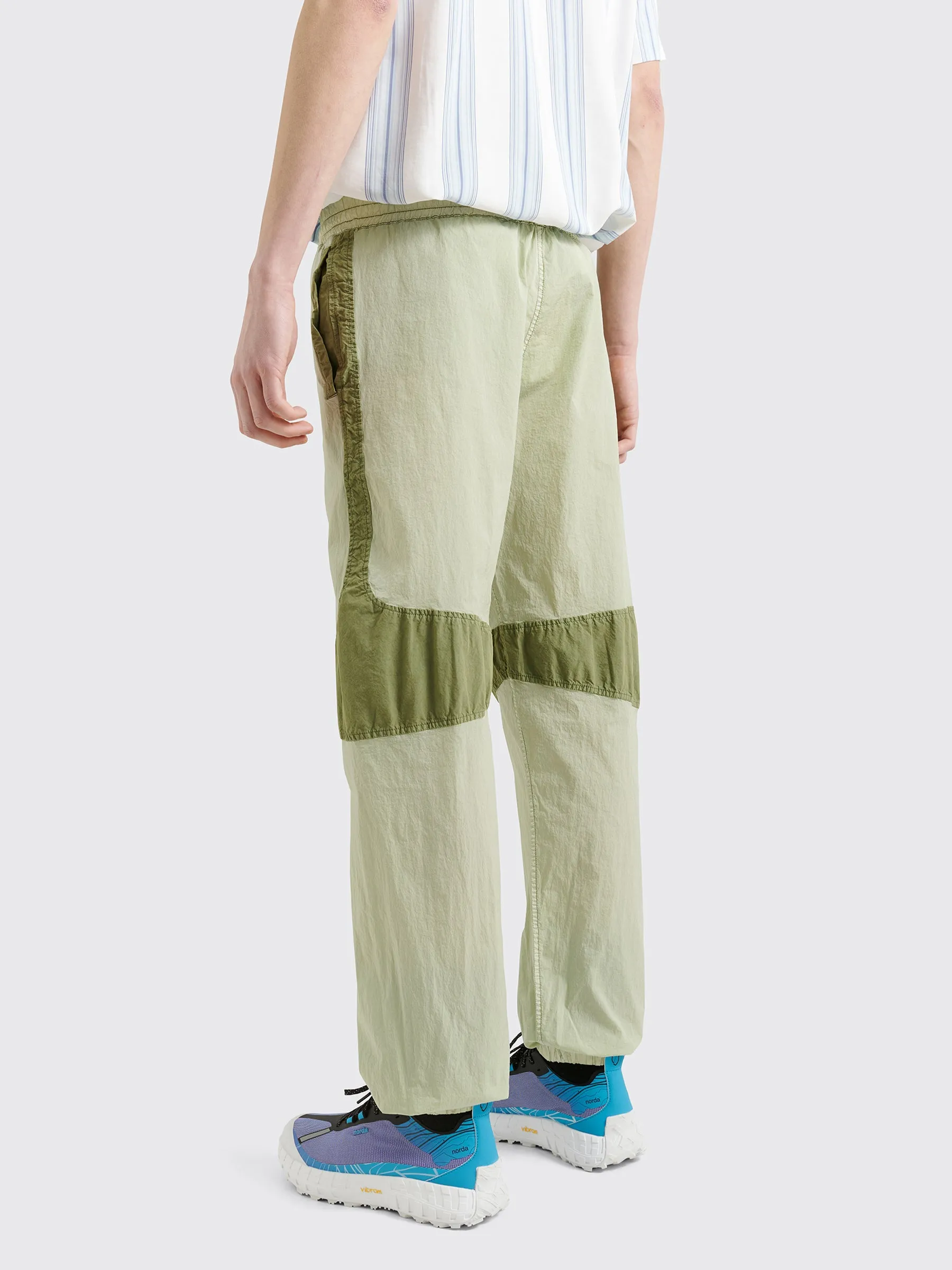 RANRA Is Track Pants Oil Green