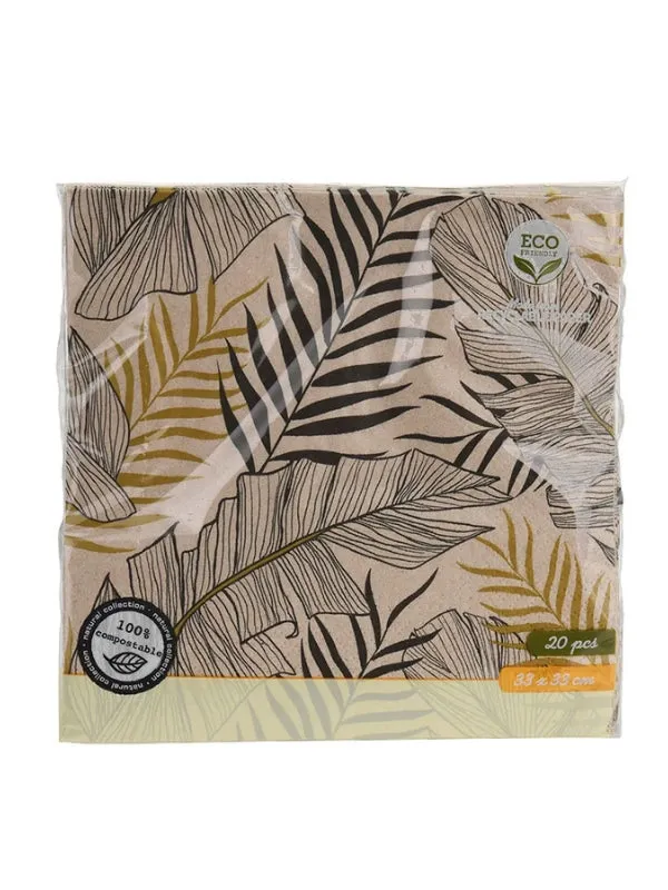 Recycled Palm Paper Serviette (Wholesale)