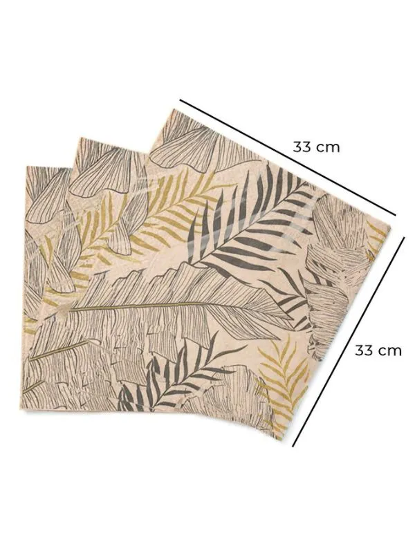 Recycled Palm Paper Serviette (Wholesale)