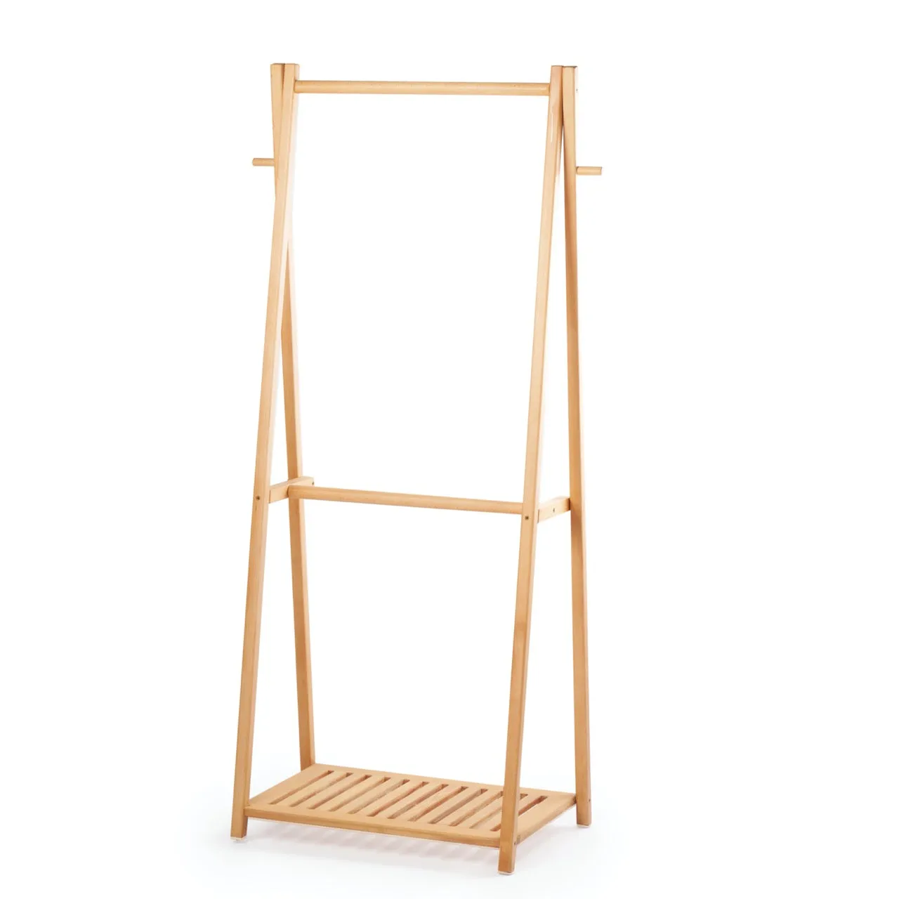 Ronlook- Wooden Hanger Rack