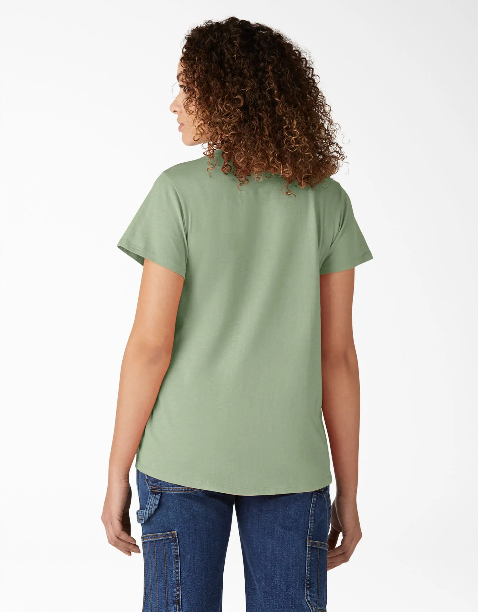 T-Shirt - Dickies Women's Short Sleeve V-Neck FS201, Various Colours