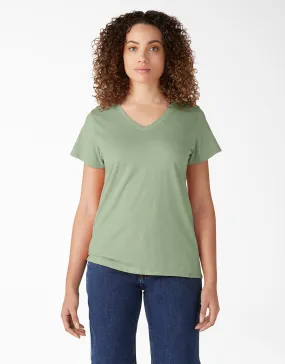 T-Shirt - Dickies Women's Short Sleeve V-Neck FS201, Various Colours