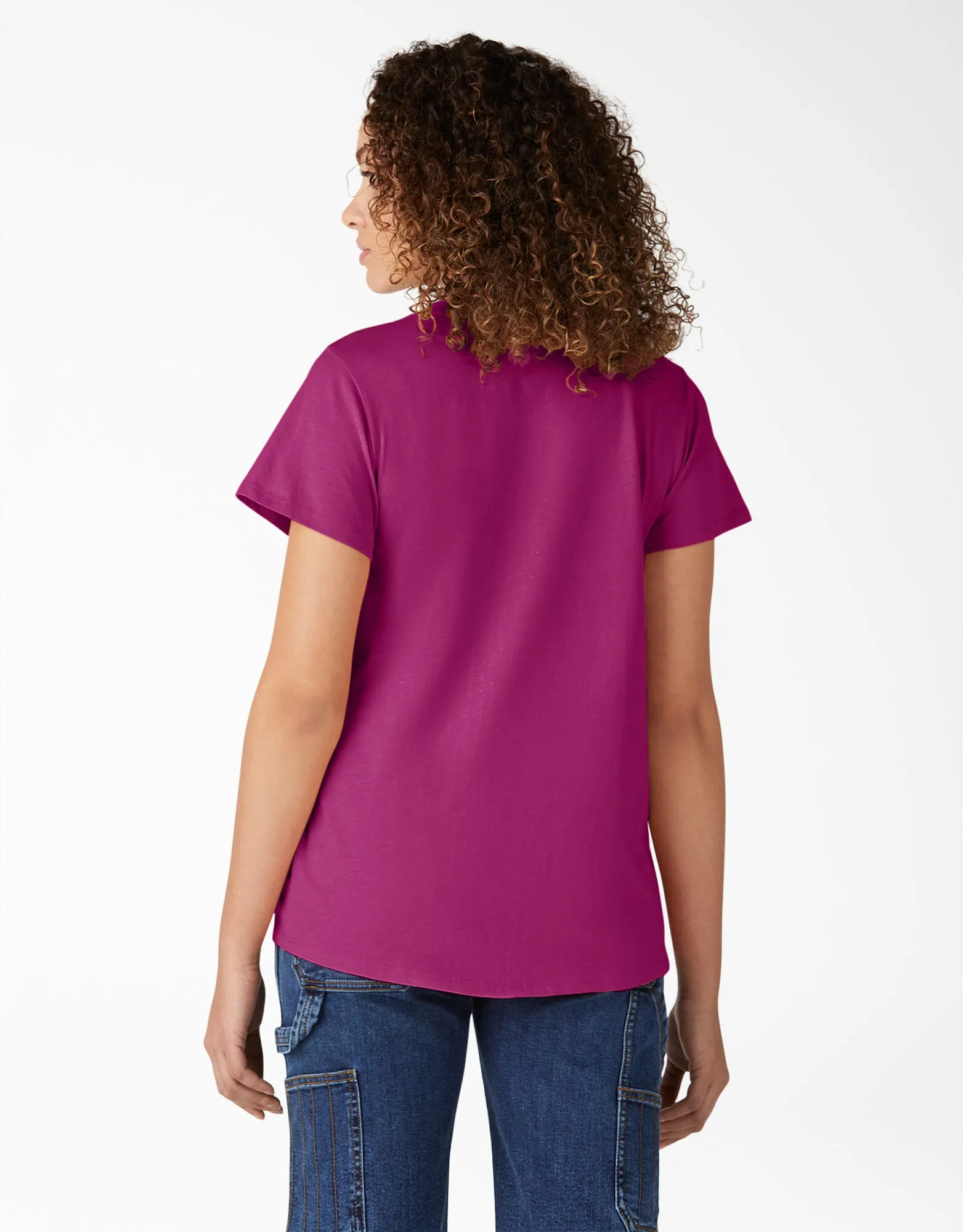 T-Shirt - Dickies Women's Short Sleeve V-Neck FS201, Various Colours