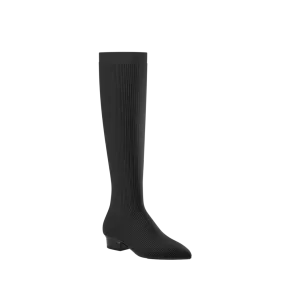 The Knee High Boot Coal Knit