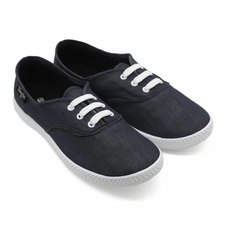 Tomcat Denim Canvas Shoes - Black