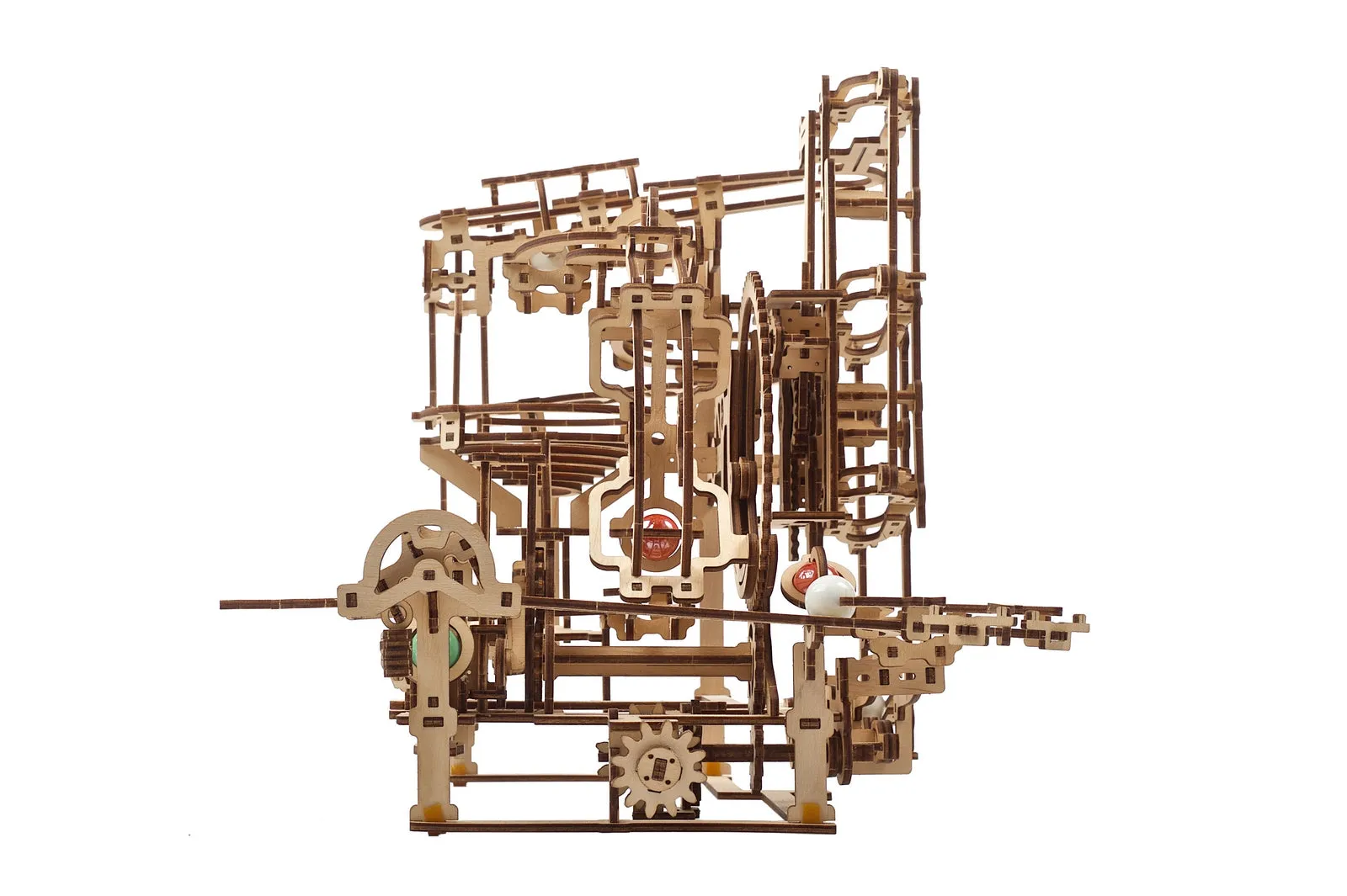 Ugears Marble Run Stepped Hoist ★Mechanical 3D Puzzle Kit Model Toys Gift Present Birthday Xmas Christmas Kids Adults