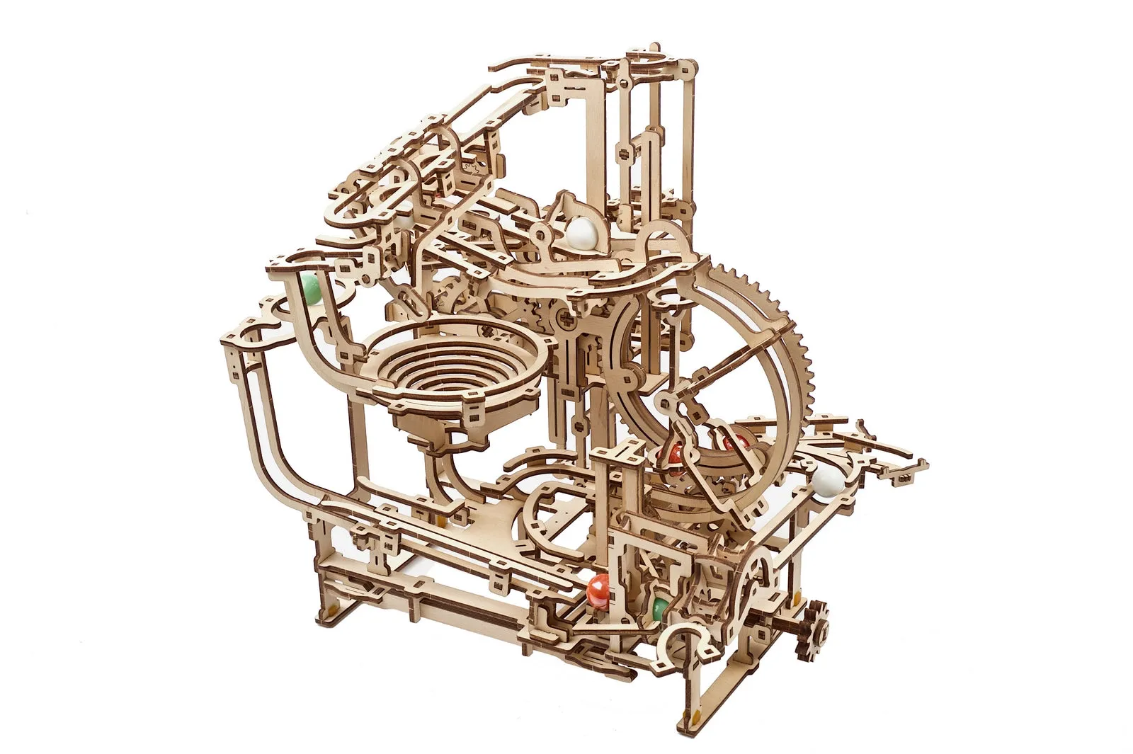 Ugears Marble Run Stepped Hoist ★Mechanical 3D Puzzle Kit Model Toys Gift Present Birthday Xmas Christmas Kids Adults