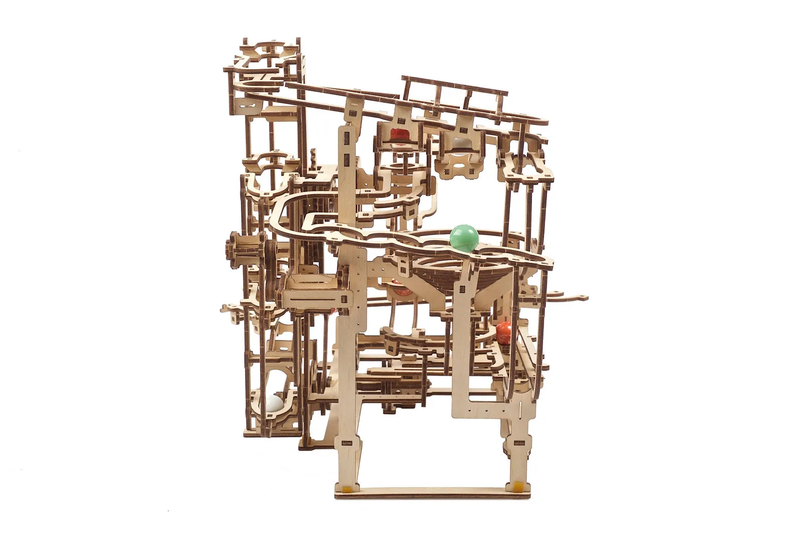 Ugears Marble Run Stepped Hoist ★Mechanical 3D Puzzle Kit Model Toys Gift Present Birthday Xmas Christmas Kids Adults