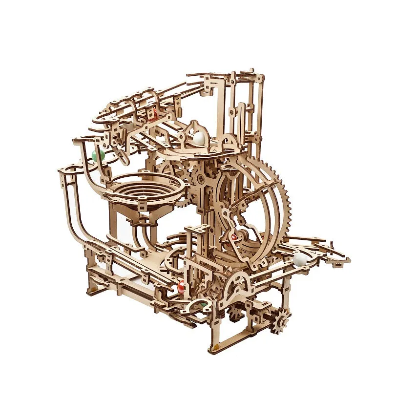 Ugears Marble Run Stepped Hoist ★Mechanical 3D Puzzle Kit Model Toys Gift Present Birthday Xmas Christmas Kids Adults