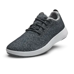 Women's Wool Runner Mizzles - Dark Grey (Light Grey Sole)