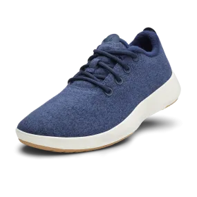 Women's Wool Runner Mizzles - Hazy Indigo (Natural White Sole)