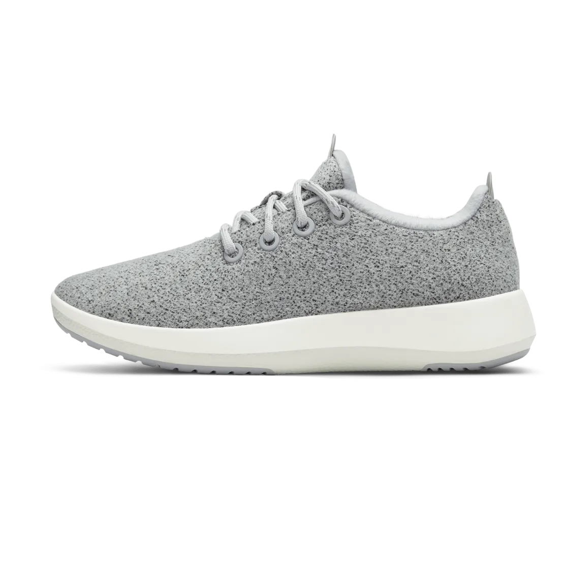 Women's Wool Runner Mizzles - Light Grey (Natural White Sole) - 1