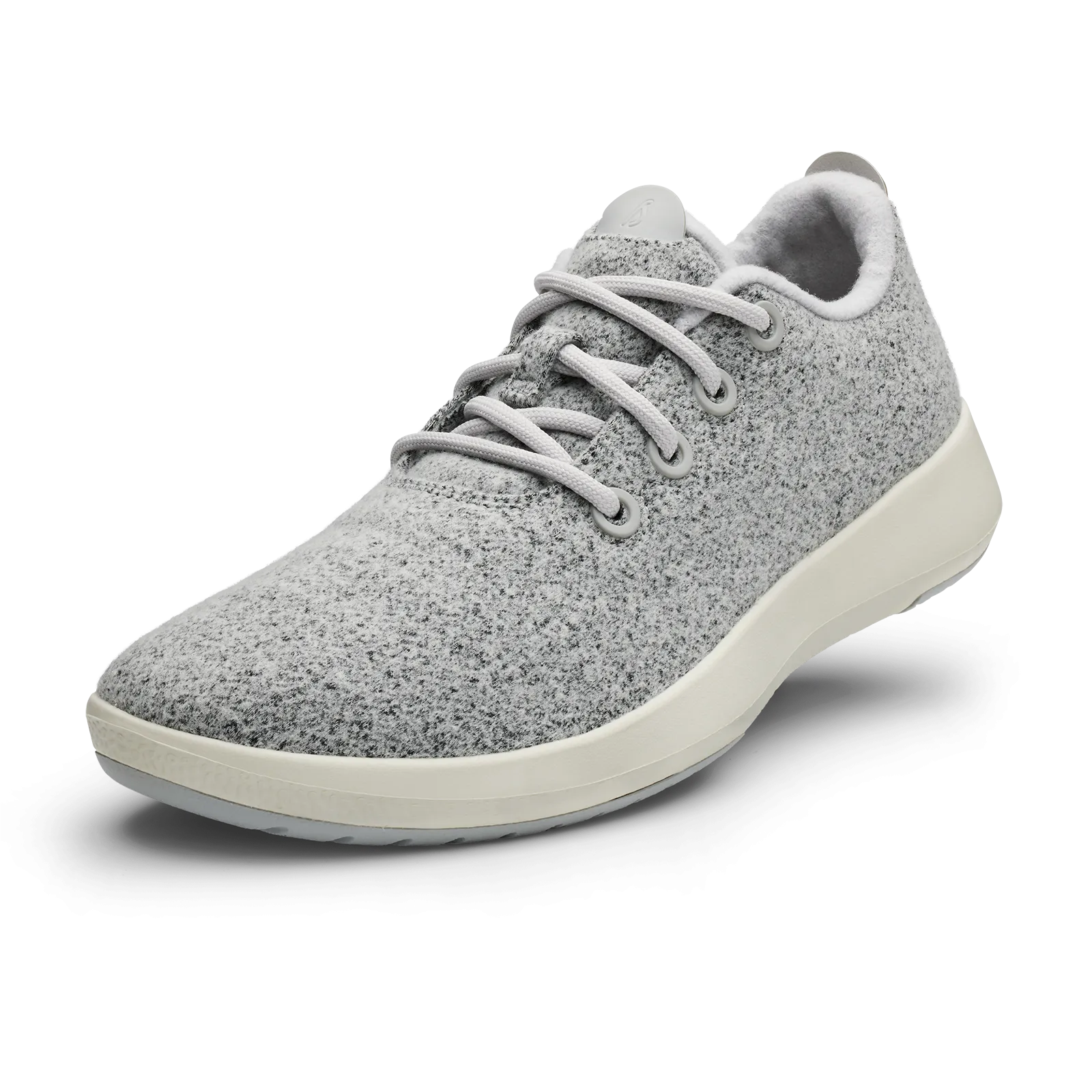 Women's Wool Runner Mizzles - Light Grey (Natural White Sole)