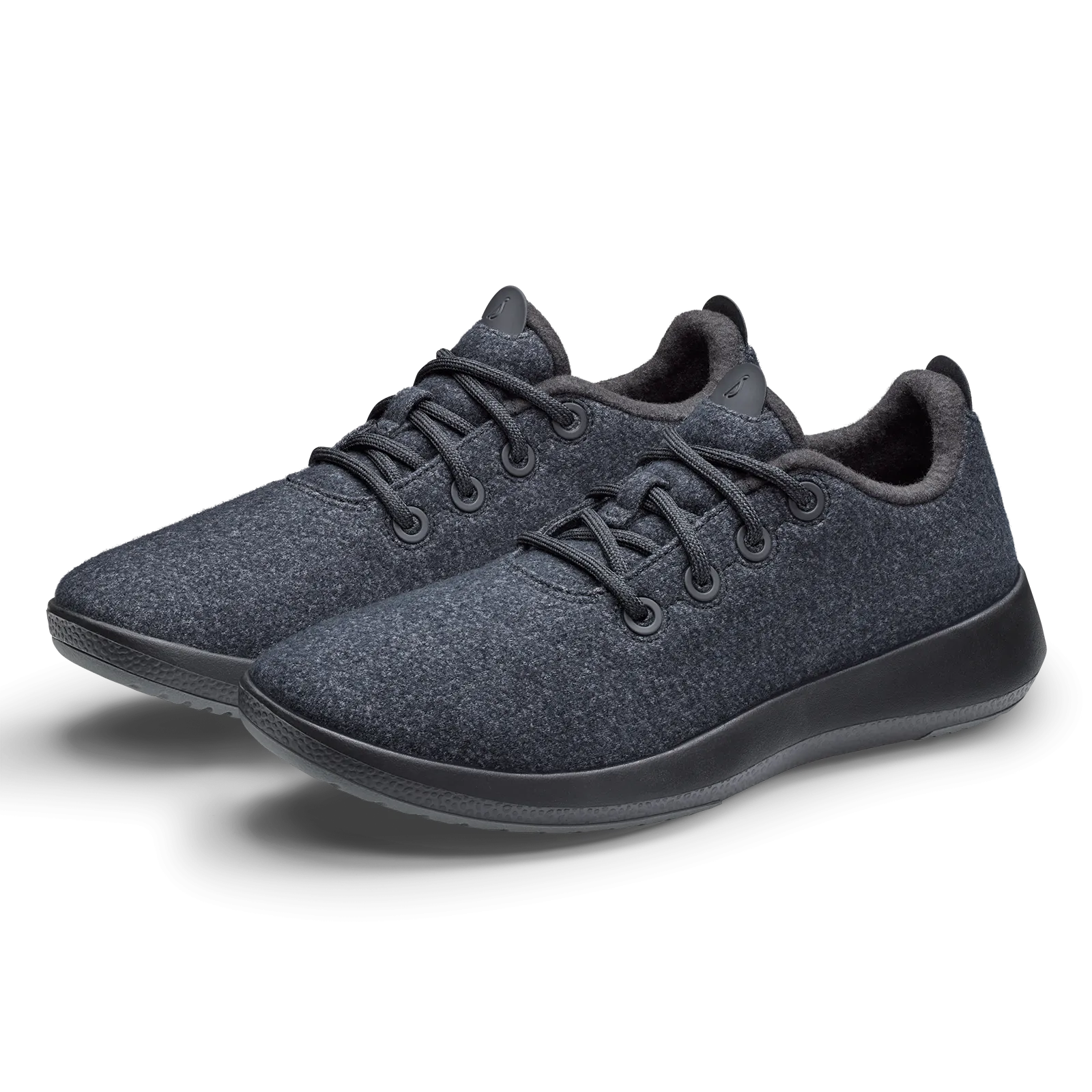 Women's Wool Runner Mizzles - Natural Black (Natural Black Sole)