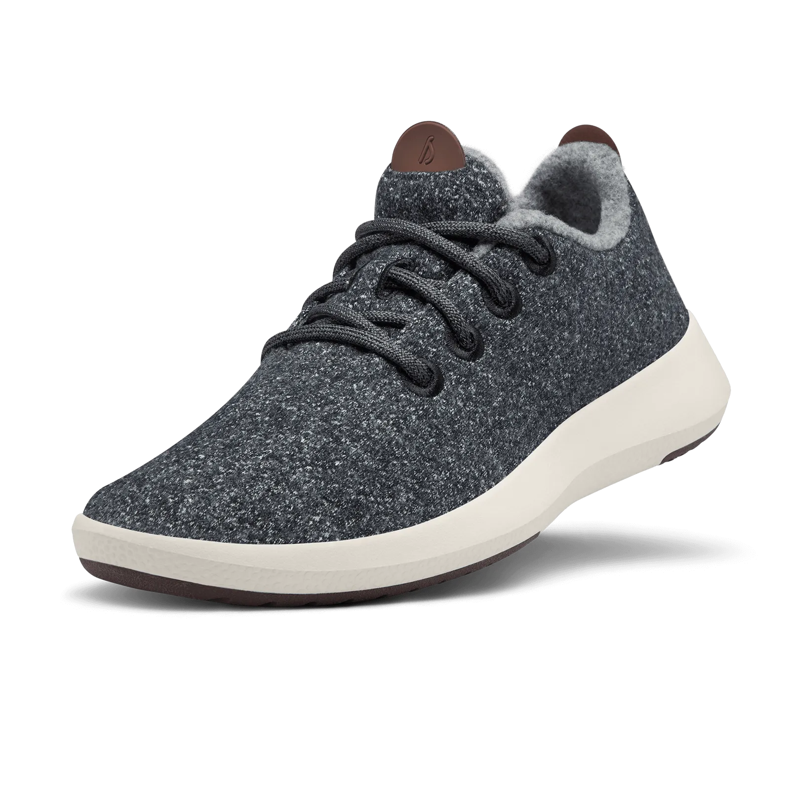 Women's Wool Runner Mizzles - Natural Grey (Cream Sole)