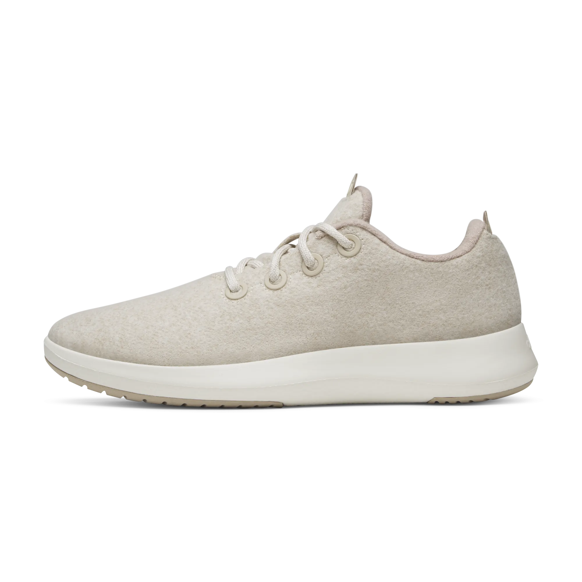 Women's Wool Runner Mizzles - Stony Cream (Natural White Sole)