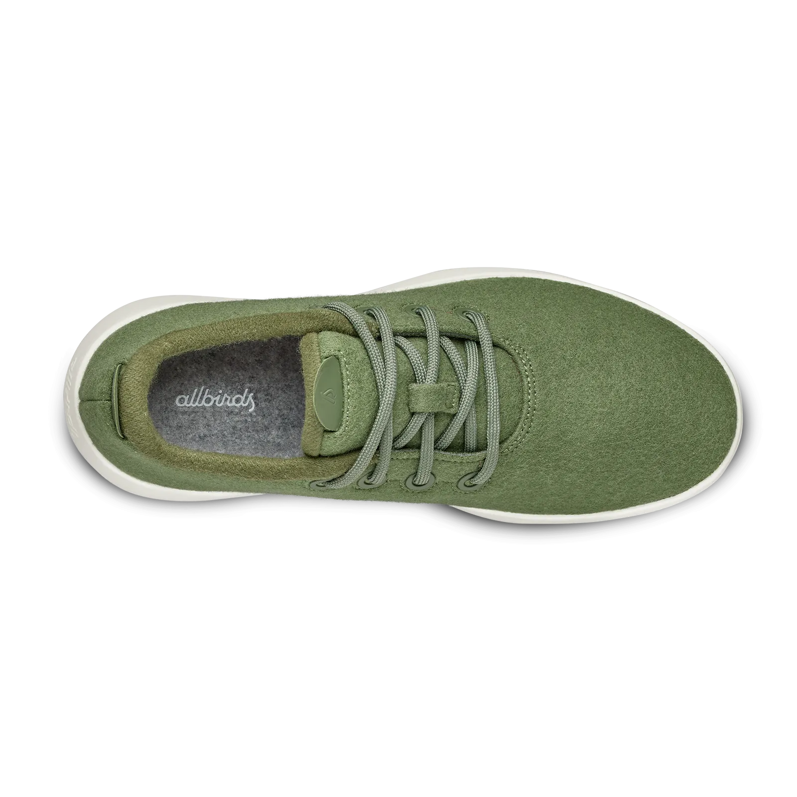 Women's Wool Runner Mizzles - Thunder Green (Natural White Sole)