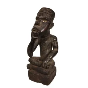 Yombe Guardian Mediator Figure, Congo #832